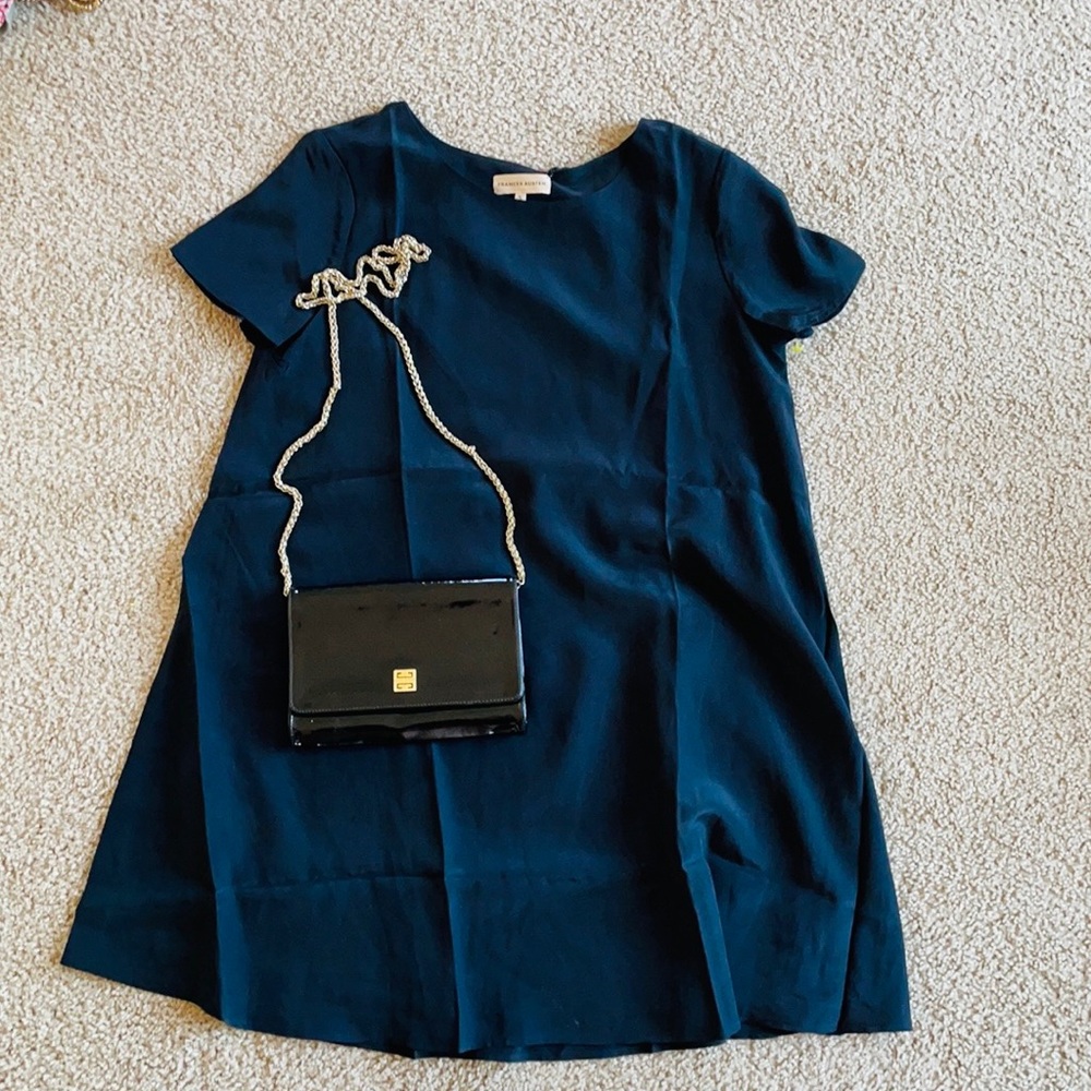 Frances Austen Silk Shell Shift Dress - Picture 1 of 5